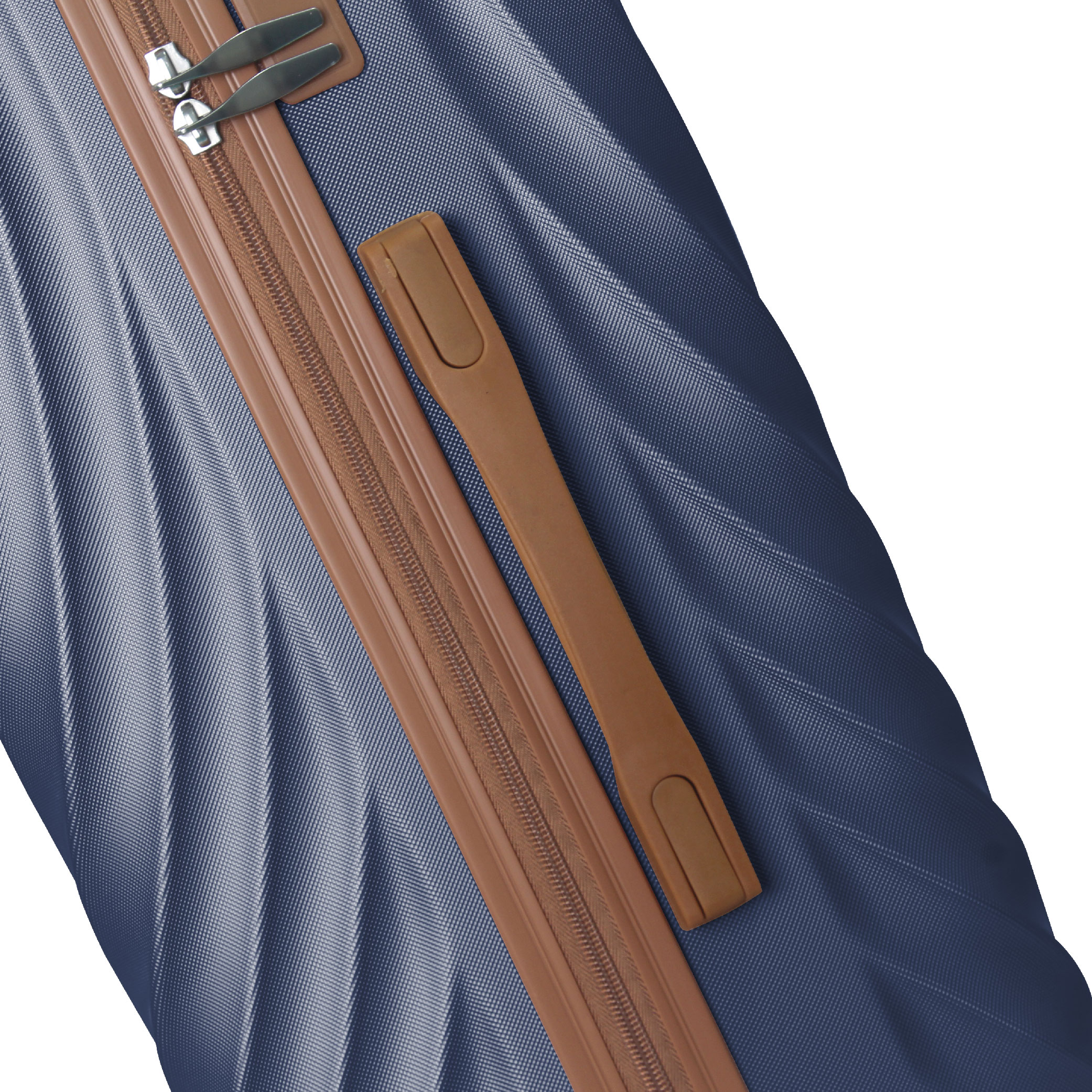 Luggage Sets ABS Hardshell 3pcs Luggage, Lightweight Durable Suitcase Sets Spinner Wheels Suitcase With TSA Lock 20''24''28'' Available(Navy Blue)_voghion.com